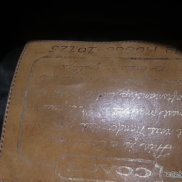 Coach purse brown/tan medium - Picture 3 of 8